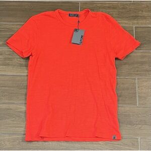 G/Fore G4 NWT Men's Large Crewneck T-Shirt Poppy/Orange NWT $85